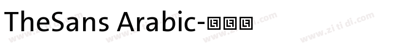 TheSans Arabic字体转换 TheSans Arabic字体转换